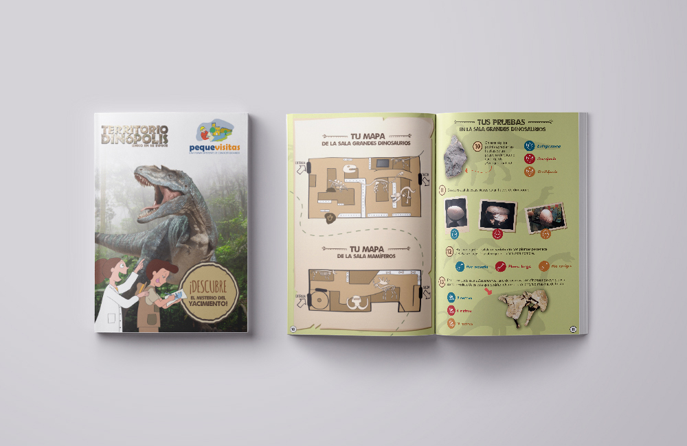 dinopolis mockup cuaderno