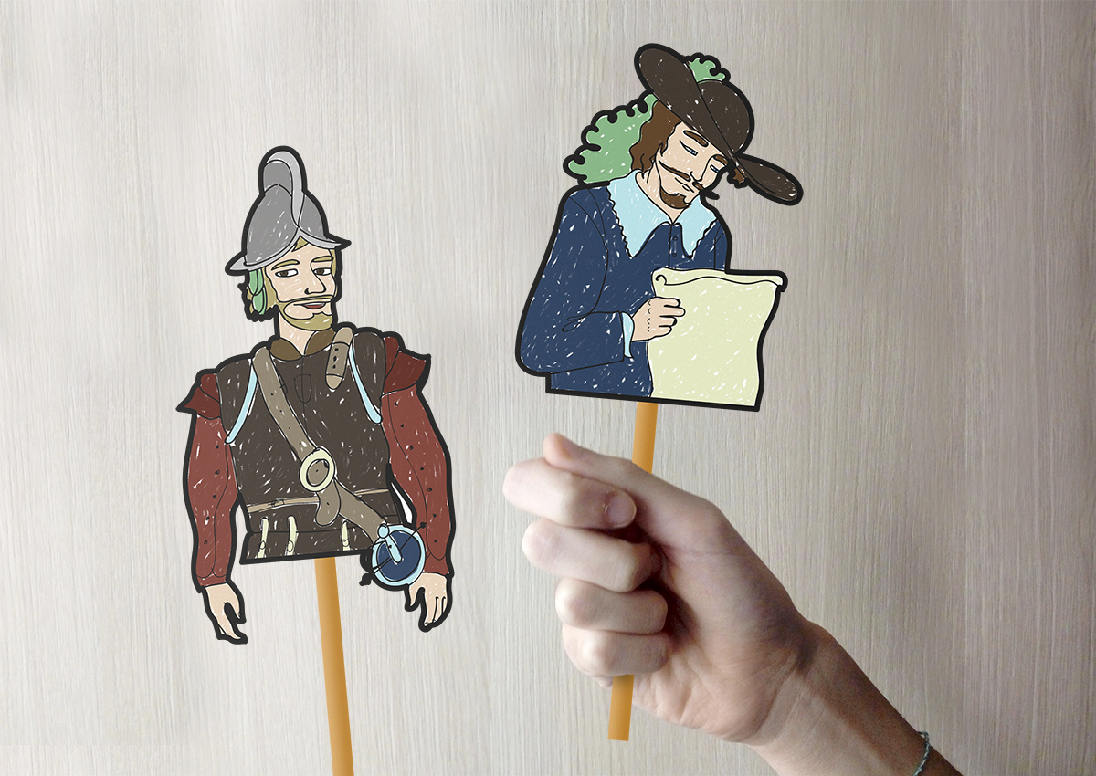 Haz tu marioneta de Beltrán y Martín