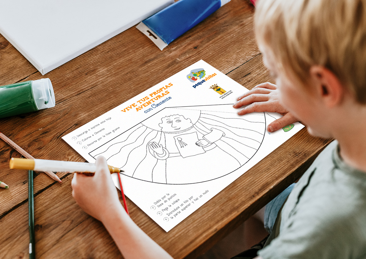 Marionetas Pequevisitas Aínsa-Sobrarbe. Clemente