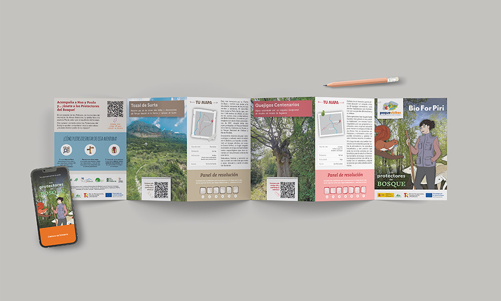 Hoja de Ruta Pequevisitas «Los protectores del bosque»
