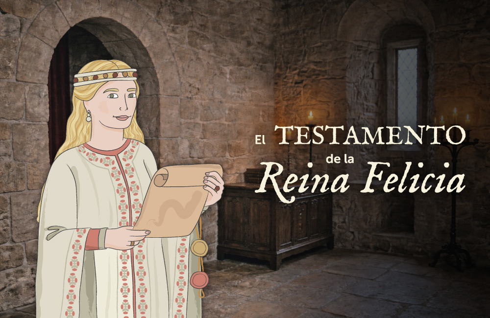«El testamento de la Reina Felicia». Pequevisitas Jacetania