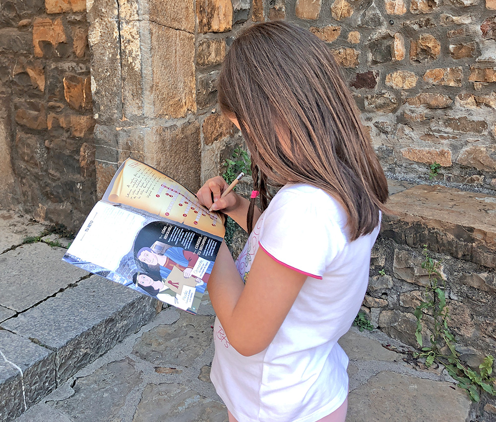 «Rescata las joyas del Reino». Una actividad ideal para visitar con niños la Villa de Aínsa